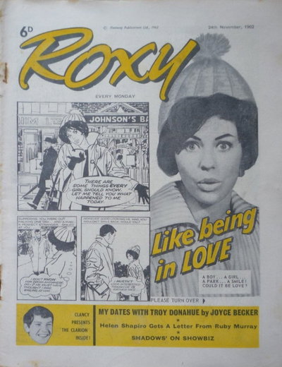 Roxy 24 November 1962