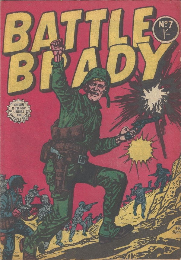 Battle Brady (Horwitz, 1955 series) #7 ([October 1955?])