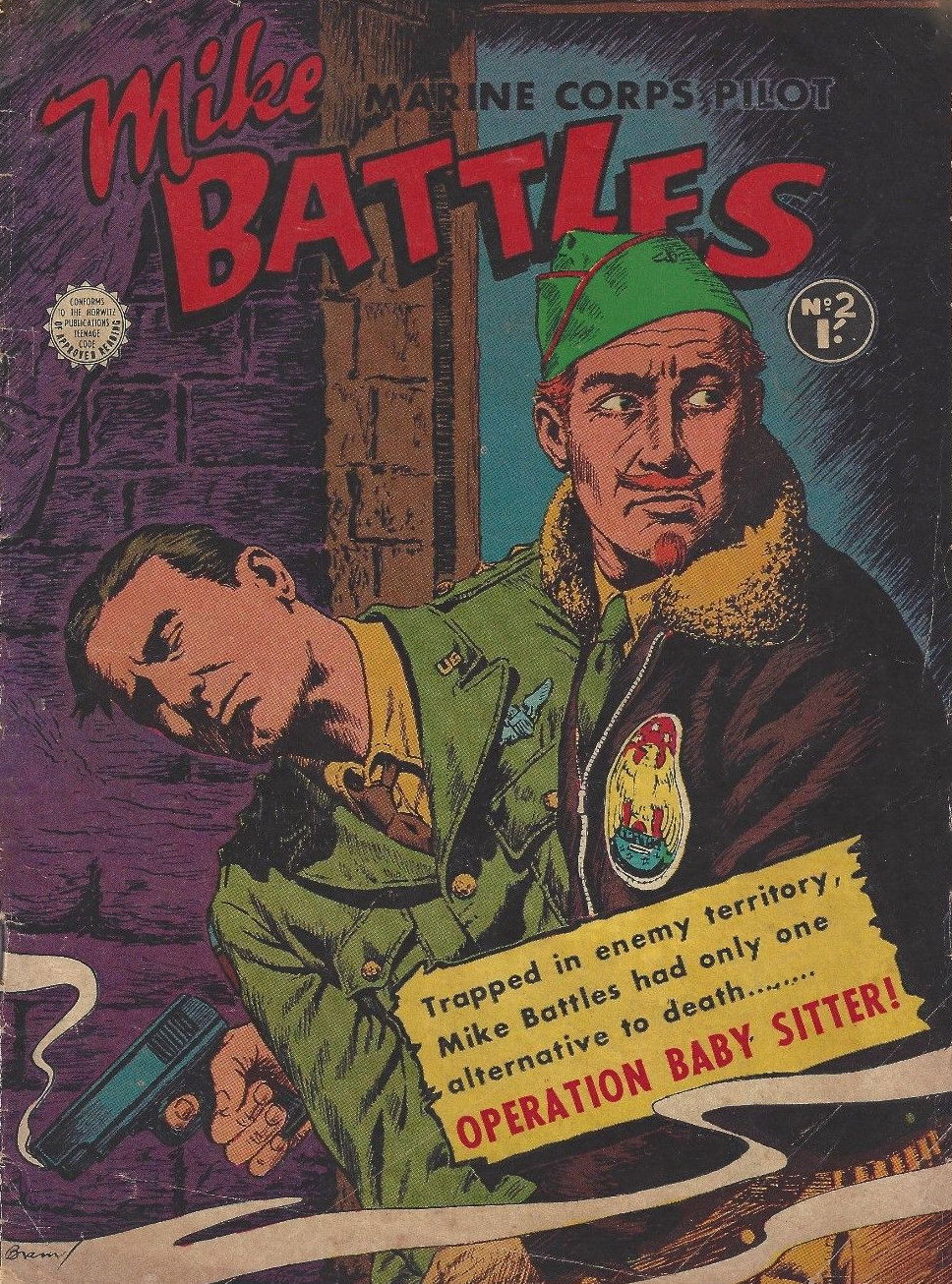 Mike Battles Marine Corps Pilot (Horwitz, 1955? series) #2 ([July 1955?])