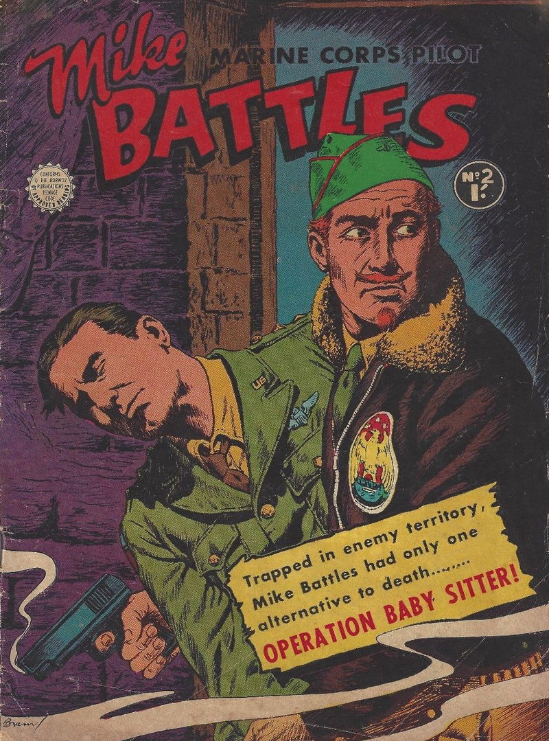 Mike Battles Marine Corps Pilot (Horwitz, 1955? series) #2 ([July 1955?])