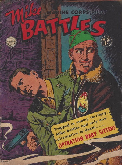 Mike Battles Marine Corps Pilot  #2 ([July 1955?])