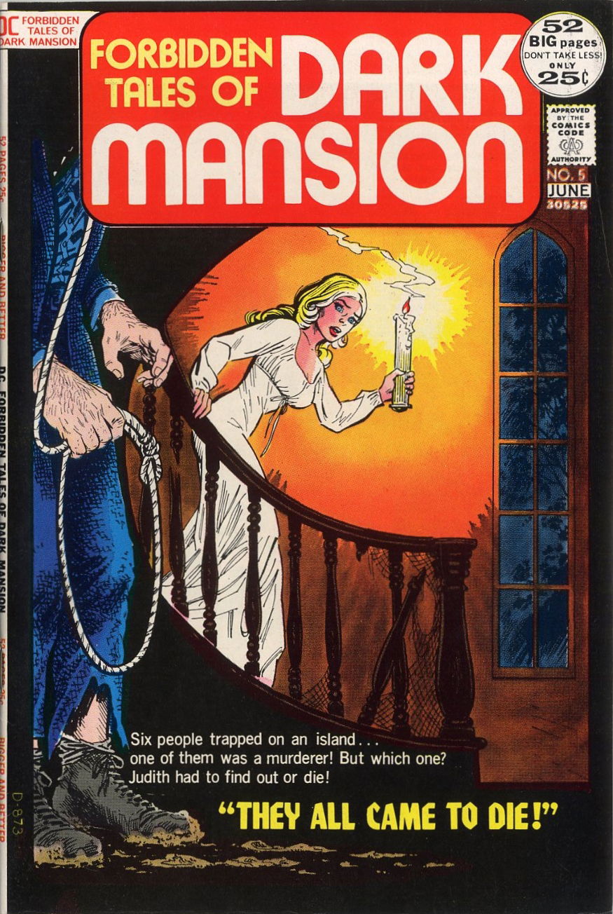 Forbidden Tales of Dark Mansion (DC, 1972 series) #5 (May-June 1972)