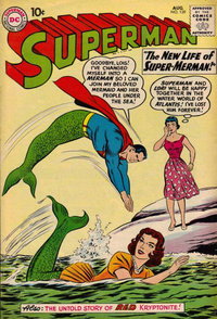 Superman (DC, 1939 series)  #139 (August 1960) — The New Life of Super-Merman!