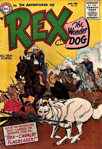 The Adventures of Rex the Wonder Dog (DC, 1952 series)  #25 (January-February 1956)