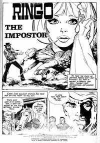 Ringo (KG Murray, 1974 series) #37 — The Impostor