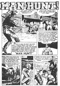 Gunfire Jumbo Edition (Jubilee/South Pacific, 1973) #43126 — Man-Hunt (page 1)
