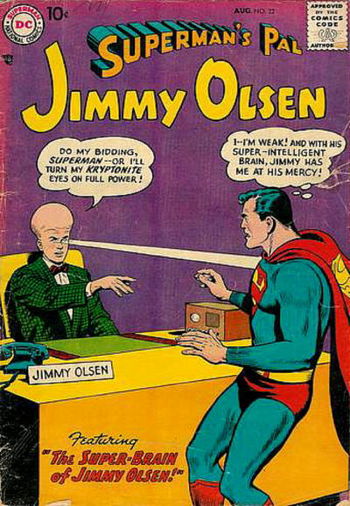 The Super-Brain of Jimmy Olsen!