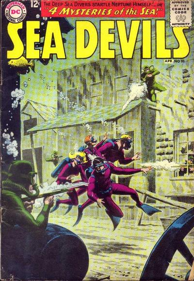 Sea Devils  #10 (March-April 1963)