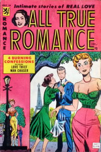 All True Romance (Comic Media, 1951 series) #18 (July 1954)