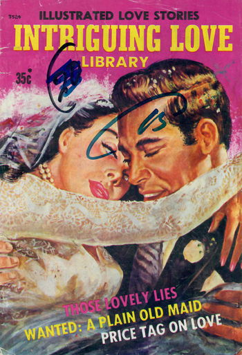 Intriguing Love Library (Jubilee/South Pacific, 1975) #3524 ([1975]) —Illustrated Love Stories