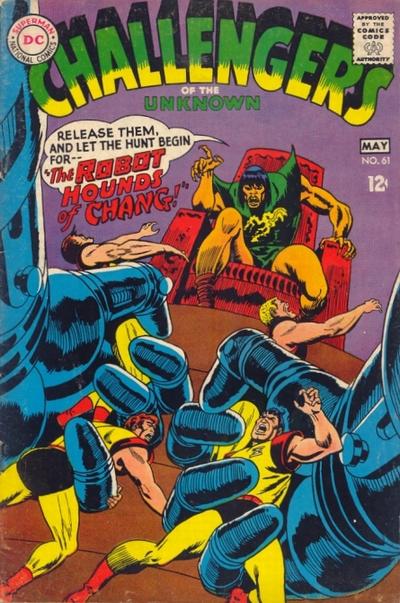 Challengers of the Unknown  #61 (April-May 1968)