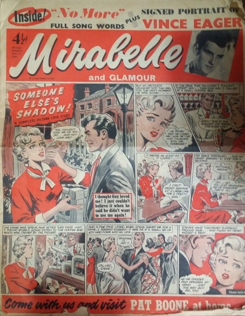 Mirabelle (Pearson, 1956 series) 17 November 1958 — Mirabelle and Glamour (17 November 1958)