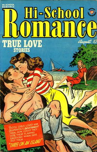 Hi-School Romance (Harvey, 1949 series) #10 August 1951