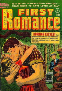 First Romance Magazine (Harvey, 1949 series) #21 April 1953