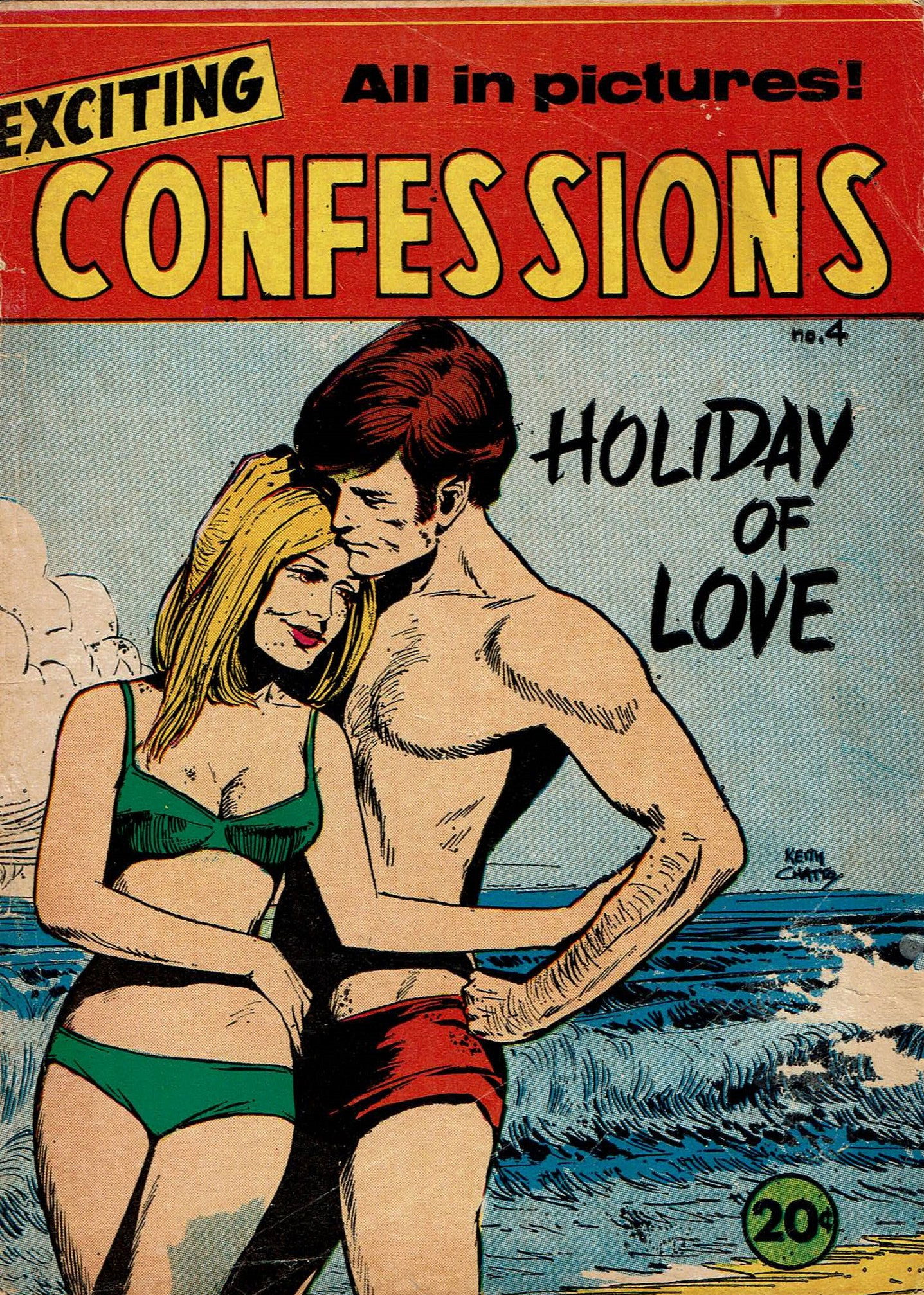 Exciting Confessions (Yaffa/Page, 1970? series) #4 (August 1973)