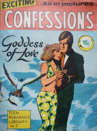 Teen Romance Library (Yaffa/Page, 1970? series) #2 — Exciting Confessions [1974?]