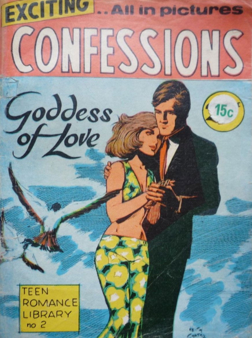 Teen Romance Library (Yaffa/Page, 1970? series) #2 — Exciting Confessions ([1974?])