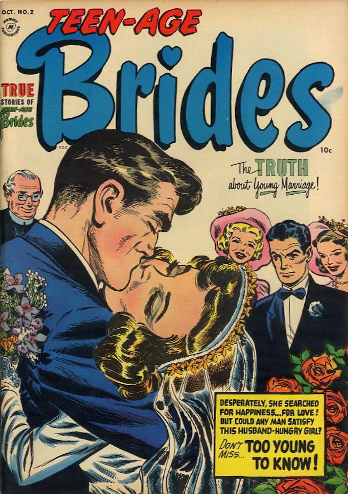Teen-Age Brides (Harvey, 1953 series) #2 (October 1953)