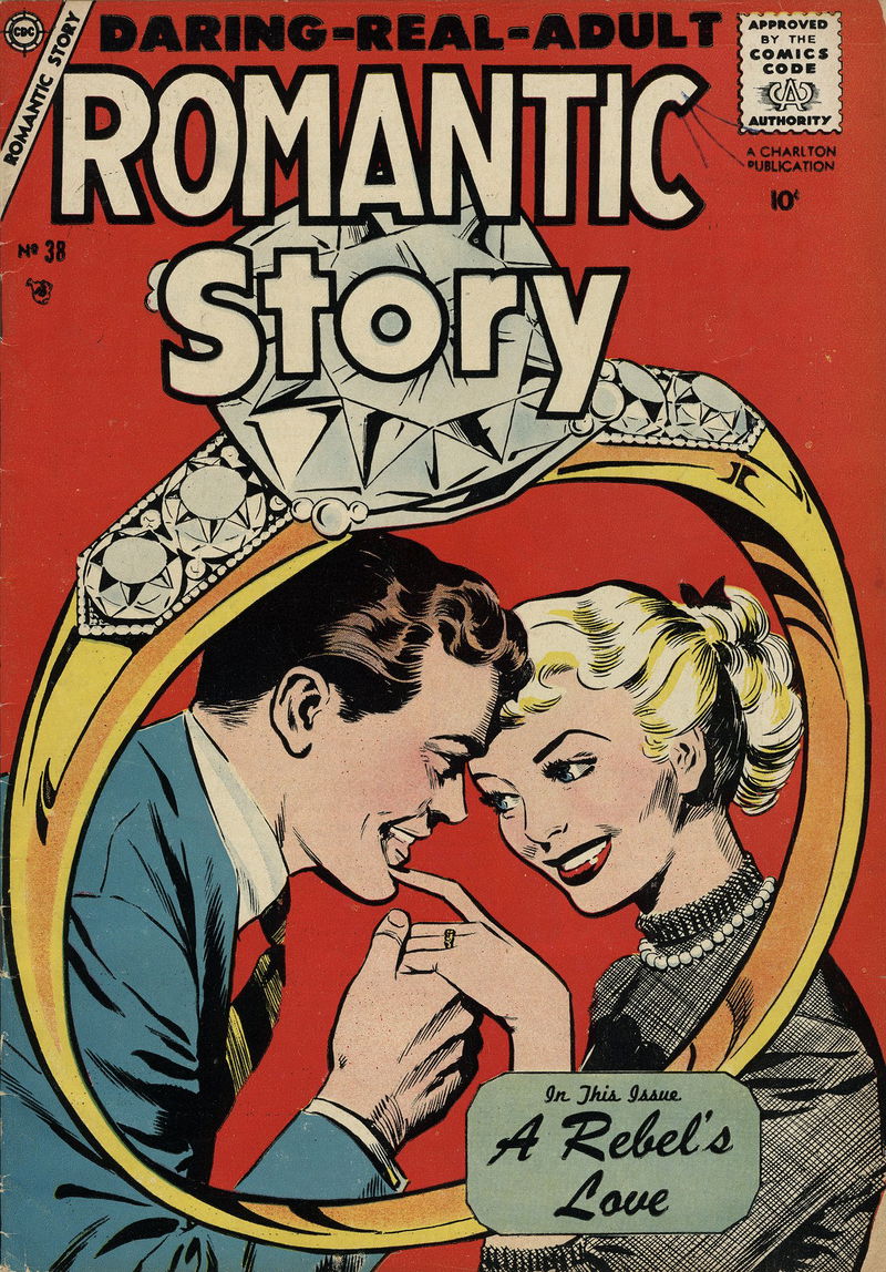 Romantic Story (Charlton, 1954 series) #38 (January 1958)