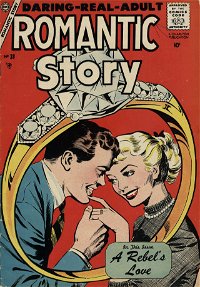 Romantic Story (Charlton, 1954 series) #38 — A Rebel's Love