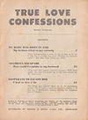 True Love Confessions (Regal, 1960? series) #22 — Contents (page 1)