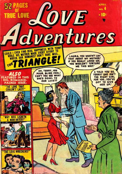 Love Adventures (Marvel, 1949 series) #4 April 1951