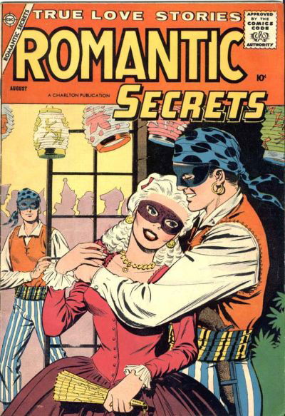 Romantic Secrets (Charlton, 1955? series) #17 (August 1958)