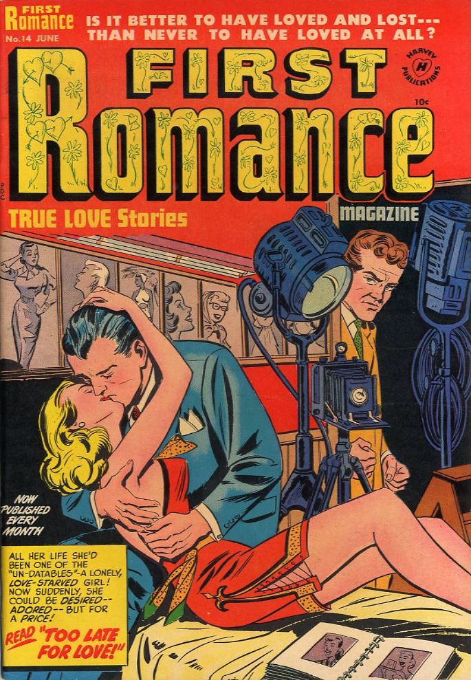 First Romance Magazine (Harvey, 1949 series) #14 (June 1952)