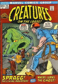 Creatures on the Loose  #15 (January 1972)