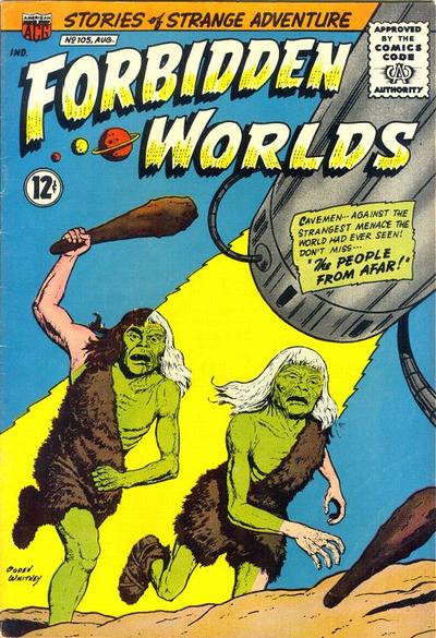 Forbidden Worlds (ACG, 1951 series) #105 (August 1962)