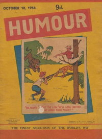 Humour  v38#41 (10 October 1958)
