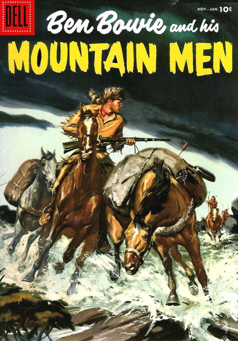 Ben Bowie and His Mountain Men (Dell, 1956? series) #9 (November 1956-January 1957)