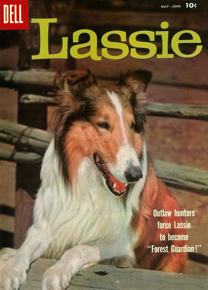 Lassie (Dell, 1957? series) #40 (May-June 1958)