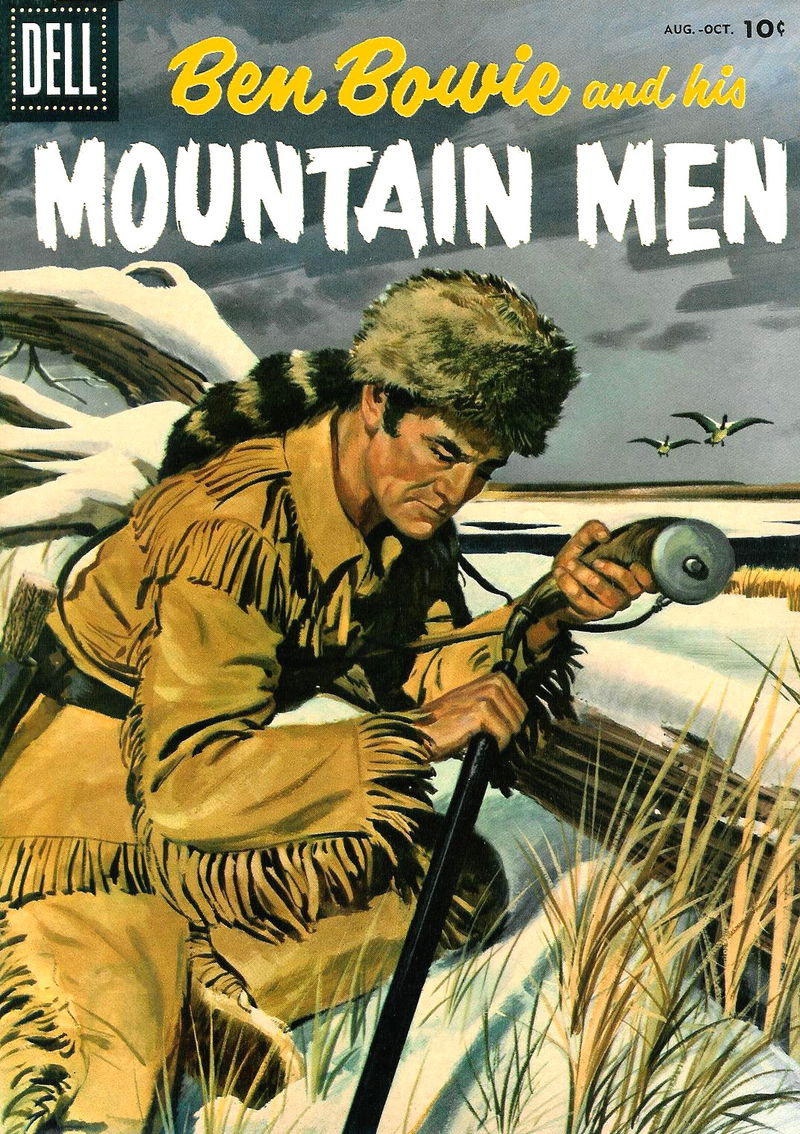 Ben Bowie and His Mountain Men (Dell, 1956? series) #8 (August-October 1956)