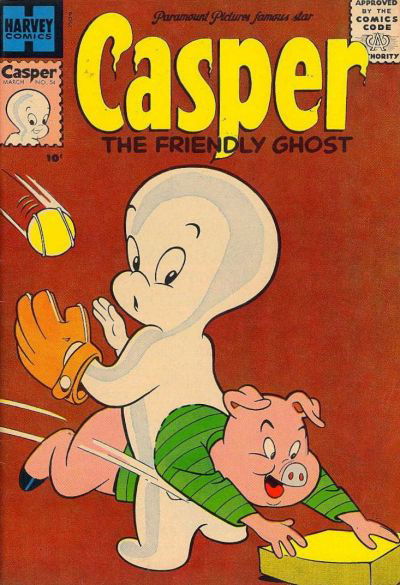 Casper the Friendly Ghost (Harvey, 1952 series) #54 (March 1957)