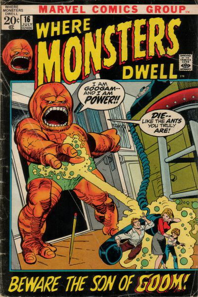 Where Monsters Dwell (Marvel, 1970 series) #16 (July 1972)