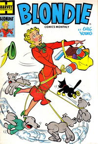 Blondie Comics Monthly (Harvey, 1950 series)  #75 (February 1955)