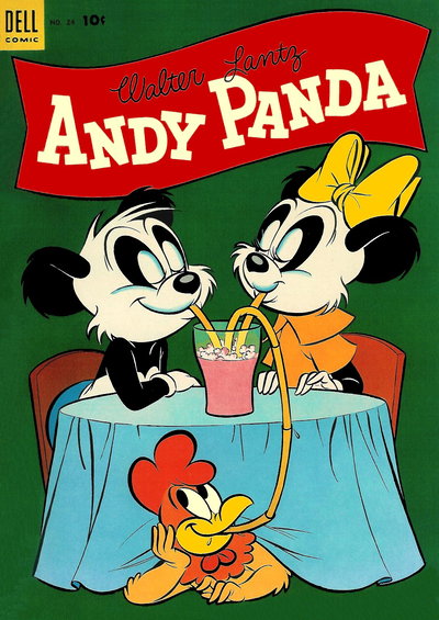 Walter Lantz Andy Panda  #24 (March-April 1954)