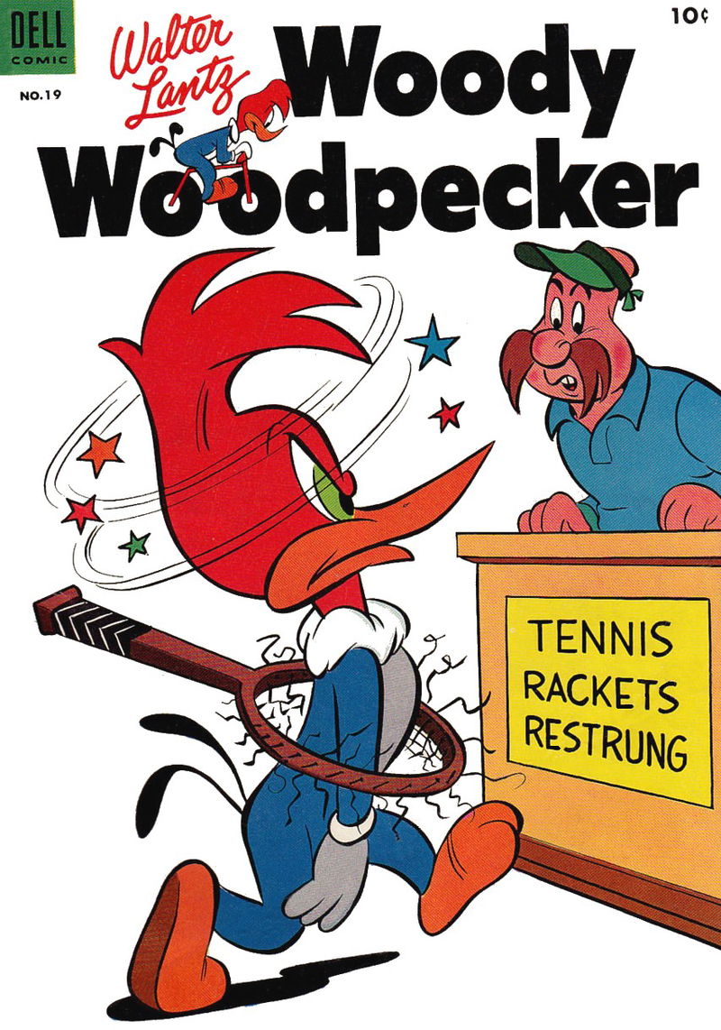 Walter Lantz Woody Woodpecker (Dell, 1952 series) #19 (June-July 1953)