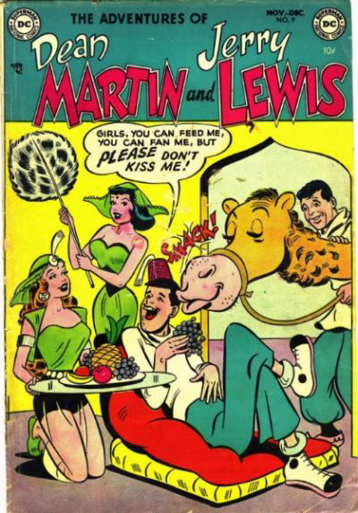 The Adventures of Dean Martin & Jerry Lewis (DC, 1952 series) #9 November-December 1953