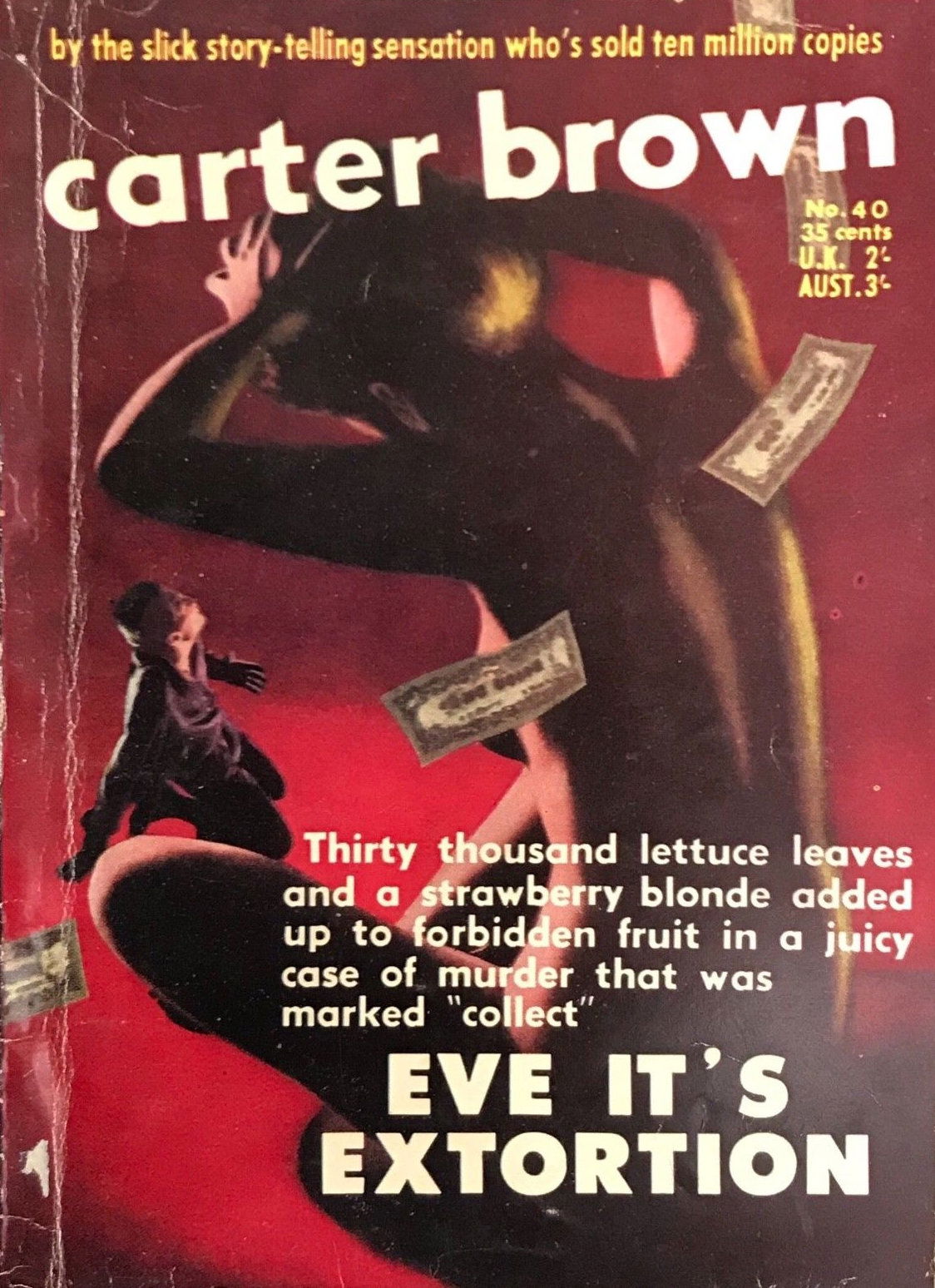 Carter Brown (Horwitz, 1955 series) #40 ([January 1957?])