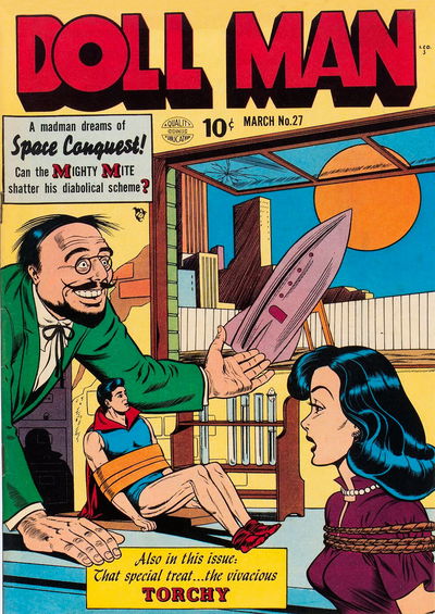 Doll Man (Quality, 1941 series) #27 (March 1950)