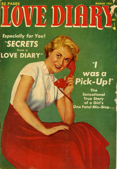 Love Diary (Our Publishing, 1949 series) #14 (March 1951)