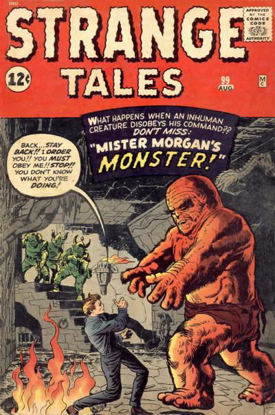 Strange Tales (Marvel, 1951 series) #99 August 1962