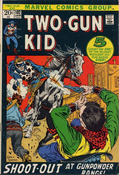 Two Gun Kid (Marvel, 1953 series) #102 January 1972