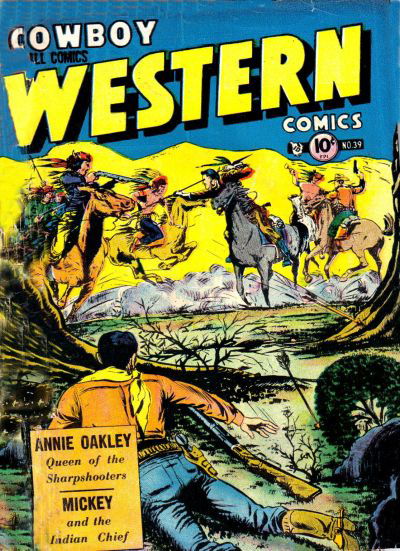 Cowboy Western Comics (Charlton, 1948 series) #39 July-August 1952