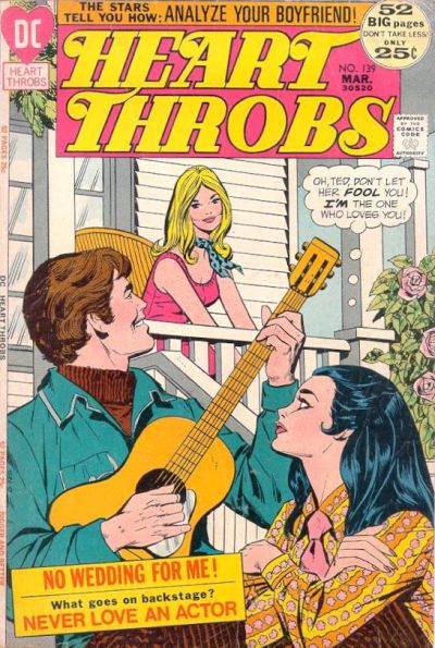 Heart Throbs (DC, 1957 series) #139 (March 1972)