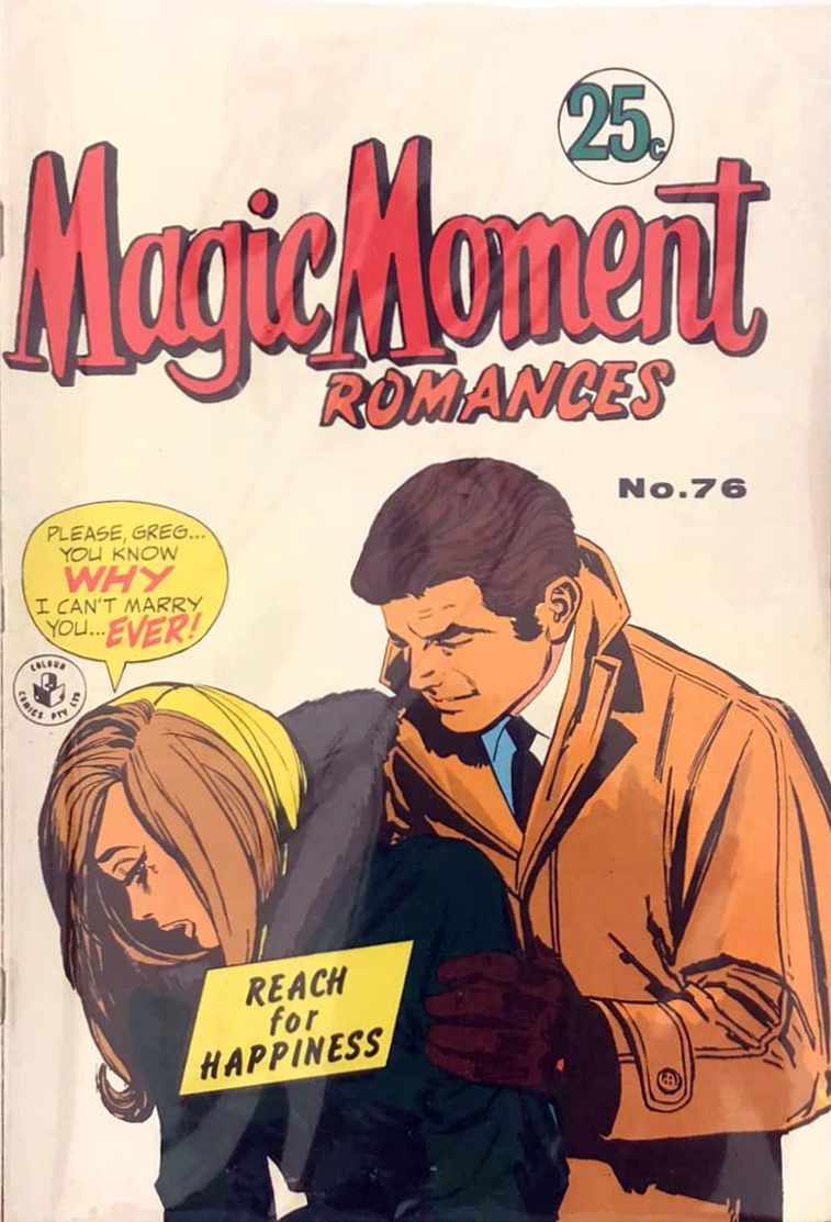 Magic Moment Romances (Colour Comics, 1957 series) #76 ([December 1969?])