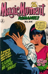 Magic Moment Romances (Colour Comics, 1957 series) #68 [August 1968?]