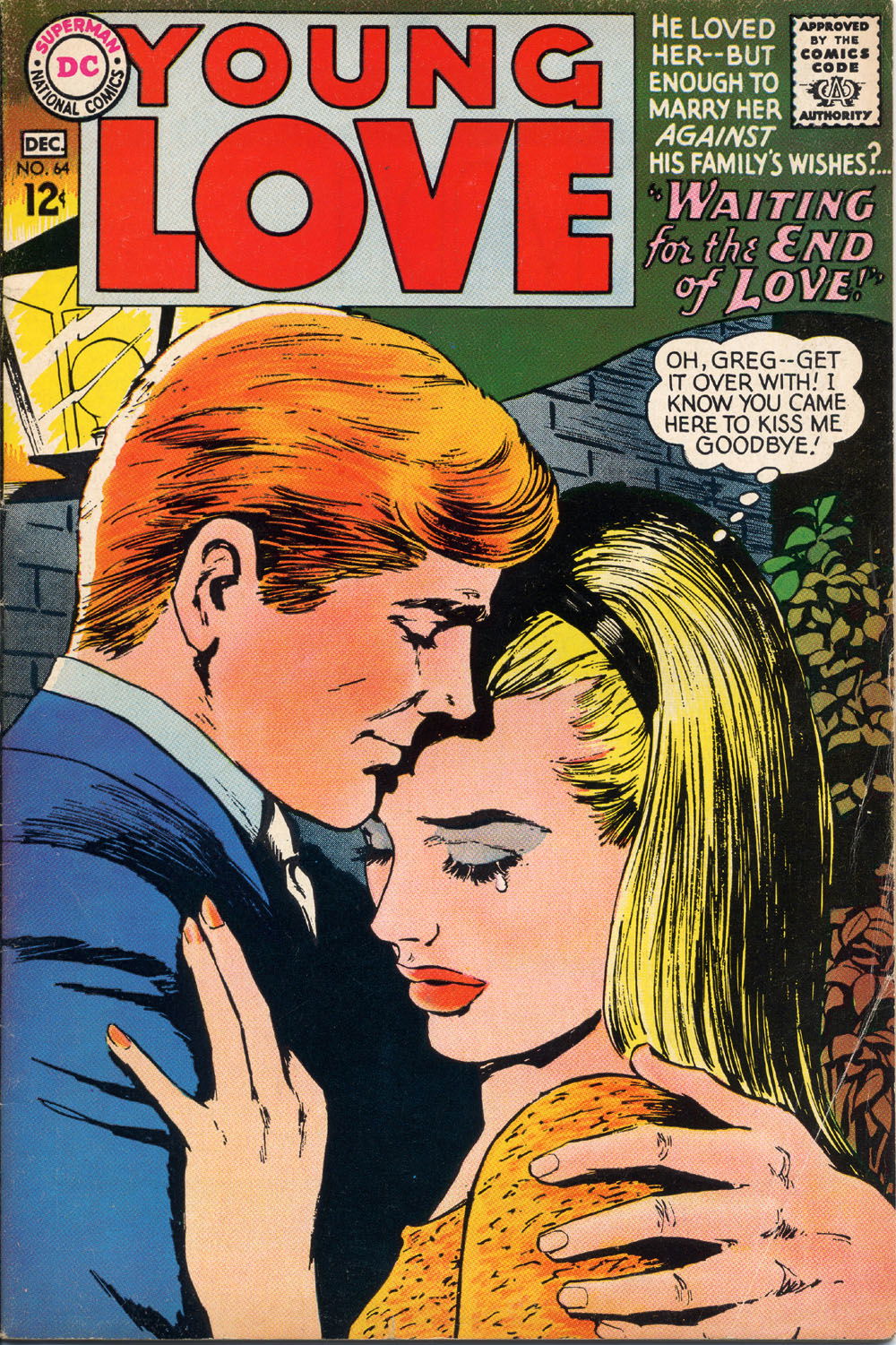 Young Love (DC, 1963 series) #64 (November-December 1967)